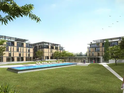 Departamento 3 ambientes con 2 baños