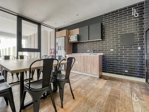 Departamento 2 ambientes con 2 baños