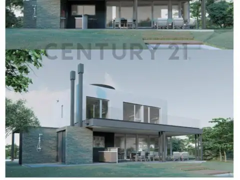 Casa moderna a la laguna en venta El Naudir, Puertos Canton a estrenar 5 ambientes