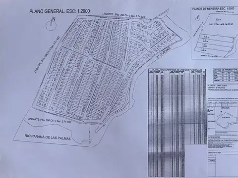 Terreno en Venta de 1591,0 m2