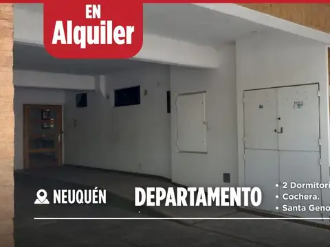 EN ALQUILER DPTO de 2 Dorm con Estudio Santa Genov