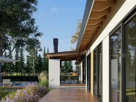 Casa 6 ambientes con 2 baños