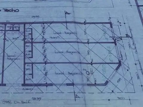 EN VENTA 7 LOCALES EN PABLO PODESTA SOBRE AVENIDA PRESIDENTE PERON ZONA MUY COMERCIAL - FICHA 9563