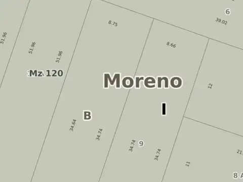 Terreno en Venta en Centro (Moreno), USD 135.000