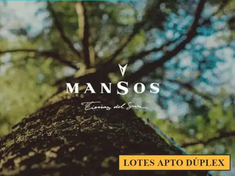 LOS MANSOS DEL SUR - Lotes  APTO DÚPLEX. Av OHiggins