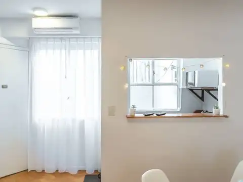 Departamento 2 ambientes con 1 baño
