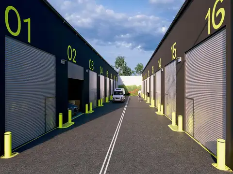 Store center con depósitos o galpones logísticos en Fisherton