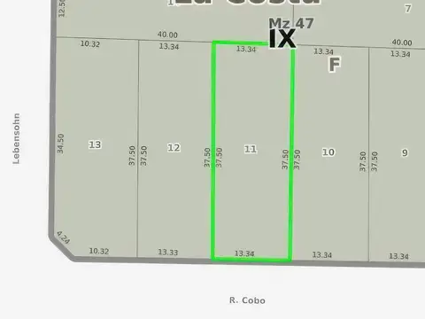 Cobo e/ Lebensohn e Yrigoyen