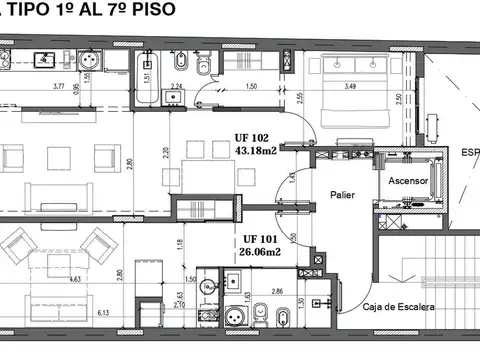 Departamento en Venta Apto profesional