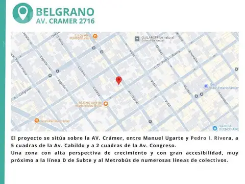 Departamento en Venta en Belgrano, USD 147.700