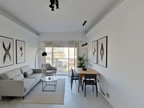 Venta departamento 3 ambientes con balcon corrido al frente apto credito