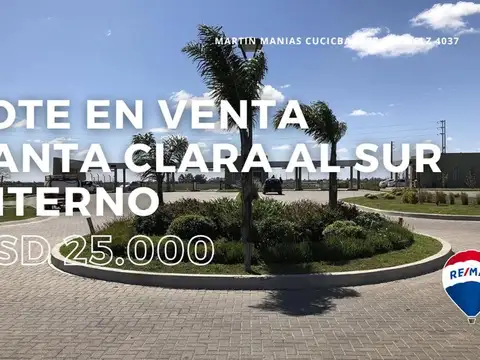LOTE EN VENTA EN SANTA CLARA INTERNO