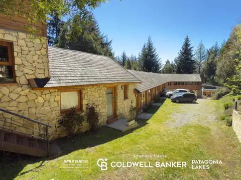 VENTA Hostería 3 estrellas, habilitado en funcionamiento B°Antilhue Villa La Angostura