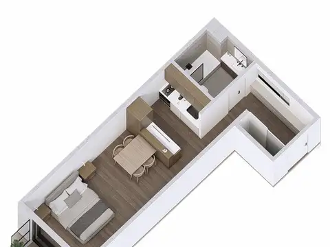 Departamento en Venta en Villa Lugano, USD 70.763