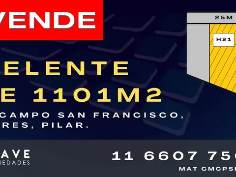 Terreno en Venta en Manzanares, USD 100.000