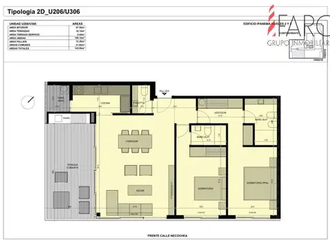 DEPARTAMENTO 3 AMBIENTES - SAN RAFAEL, PUNTA DEL ESTE