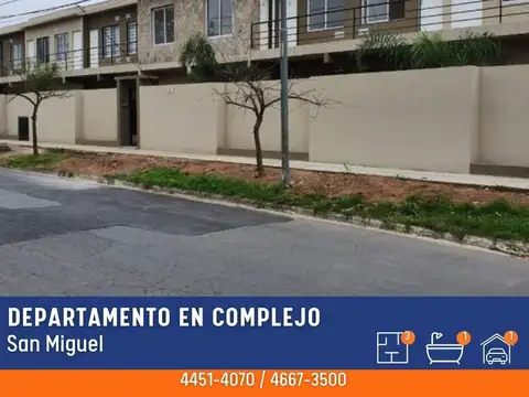 Departamento - Venta - Argentina, San Miguel - Cesar Malnatti 2215