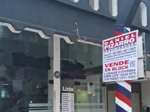 VENTA EN BLOCK DE LOCAL + CASA + ESPACIO AEREO -