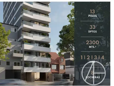 Departamento en Venta de 2 ambientes