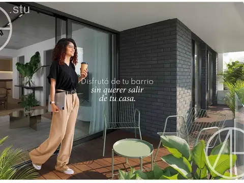 Departamento 2 ambientes con 1 baño