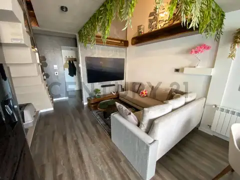 Departamento 2 ambientes tipo dúplex en Devoto