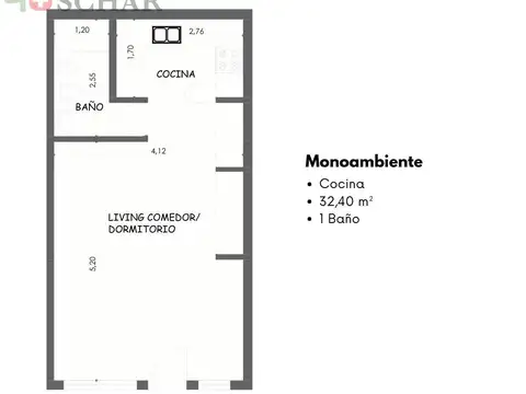 Departamento en Alquiler en Centro, $ 500.000
