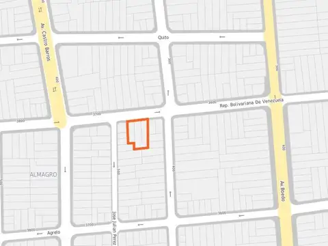 Venezuela e/ Colombres y Pasaje José Julián Pérez