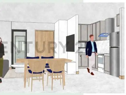 Departamento en Venta de 1 dormitorio