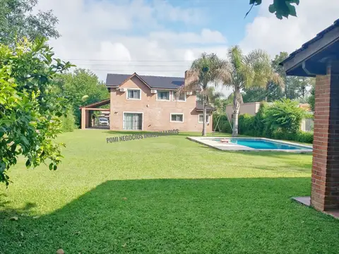 B Las Nazarenas Km50,5 Pque 1003 m² Casa Pb 1dorm Pa 3d Ste Vest Quincho Pileta