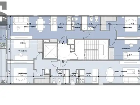 Departamento en construccion en Villa Devoto