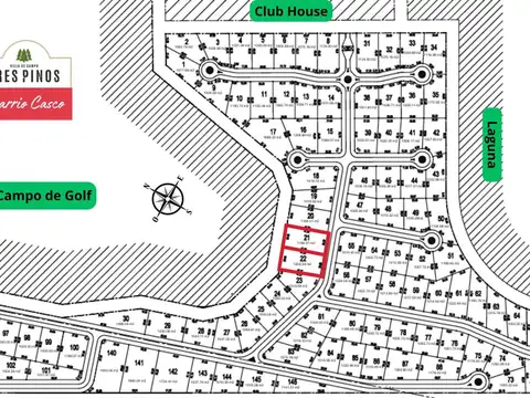 Terreno en Venta en Los Tres Pinos, USD 15.000