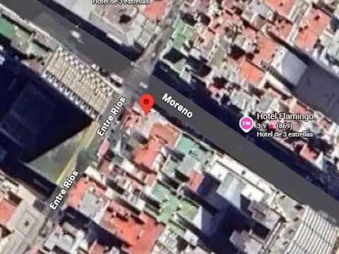 Moreno e/ Corrientes y Entre Rios