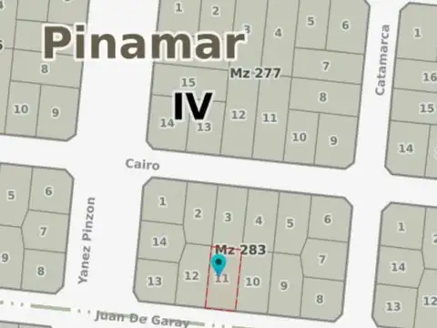 Terreno en Venta en Ostende, USD 43.000