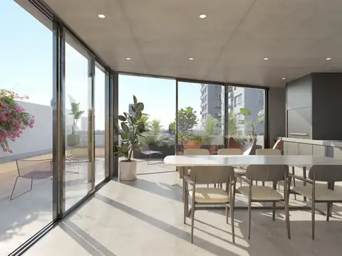 Departamento Monoambiente con 1 baño