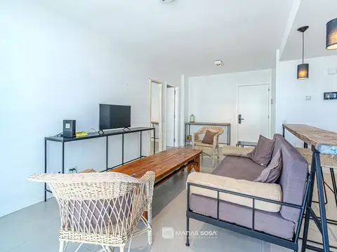 Departamento 2 ambientes con 1 baño