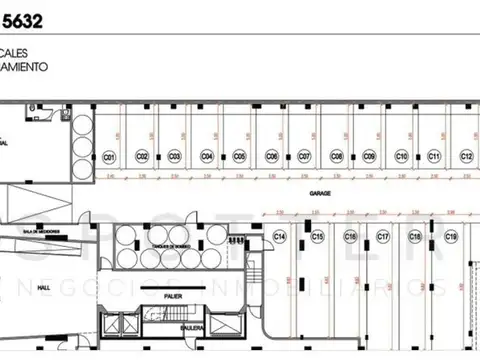 Cocheras a la venta en edificio de categoria