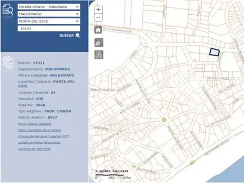 Terreno en Venta de 2666,0 m2