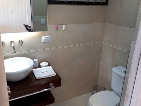 Departamento 2 ambientes con 2 baños