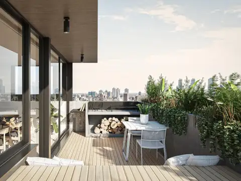 Departamento 2 ambientes con 1 baño