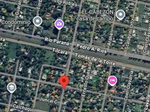 Terreno en Alquiler 12  mts Frente