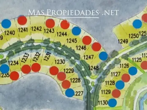 Venta Terreno / Lote a la laguna en Terralagos Canning