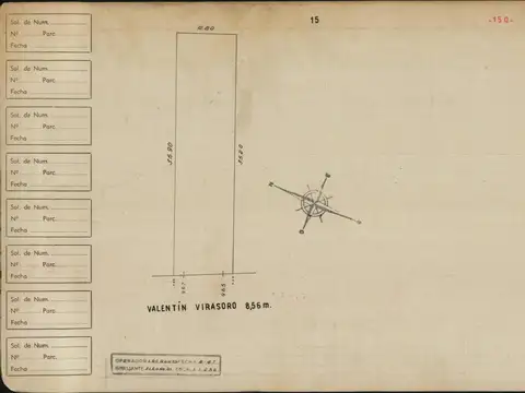 Terreno en Venta en Caballito, USD 860.000