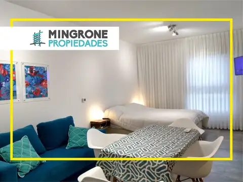 Amplio Monoambiente en Alquiler a una cuadra de la playa, Valeria Del Mar, Pinamar