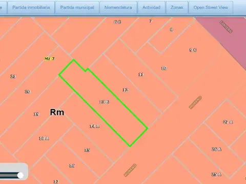 VENTA TERRENOS contiguos SAN MARTIN CENTRO 655m2