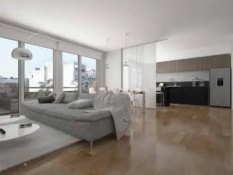 Julian Alvarez 725 8° A, Villa Crespo - 4 ambientes con terraza y parrilla, de pozo