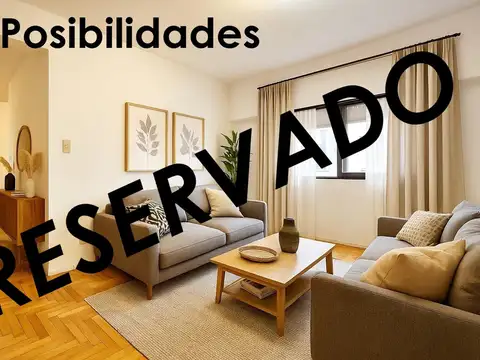   RESERVADO   2 amb, lumin, excelente estado, Saavedra.