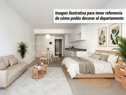Departamento en Venta de Monoambiente