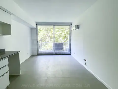 Departamento Monoambiente con 1 baño