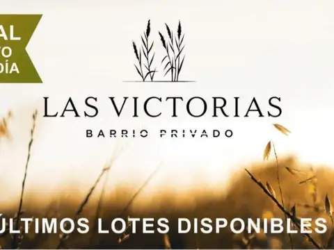 Venta Lote a la laguna en Las Victorias Canning