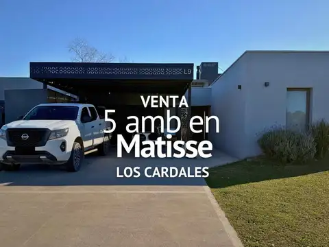 CASA 5 AMBIENTES EN VENTA, BARRIO PRIVADO MATISSE, LOS CARDALES